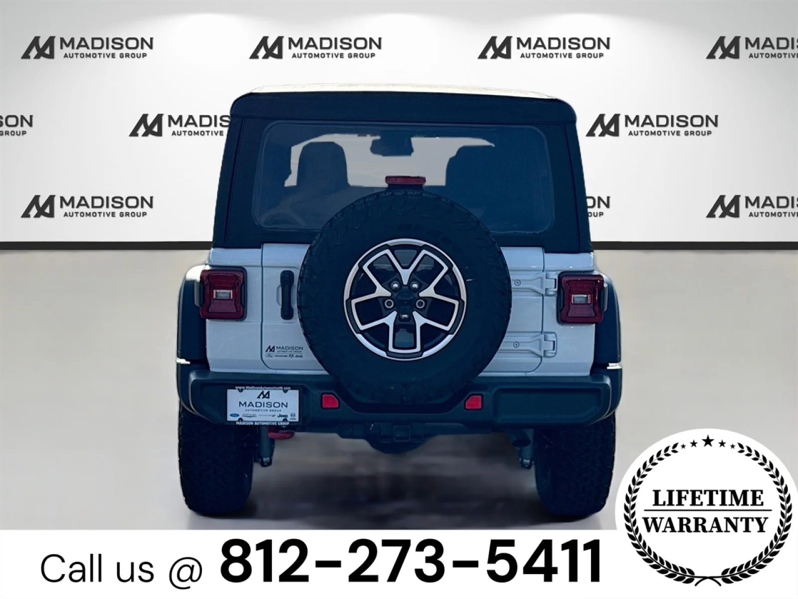 New 2026 Bright White Clearcoat Jeep Rubicon image 6