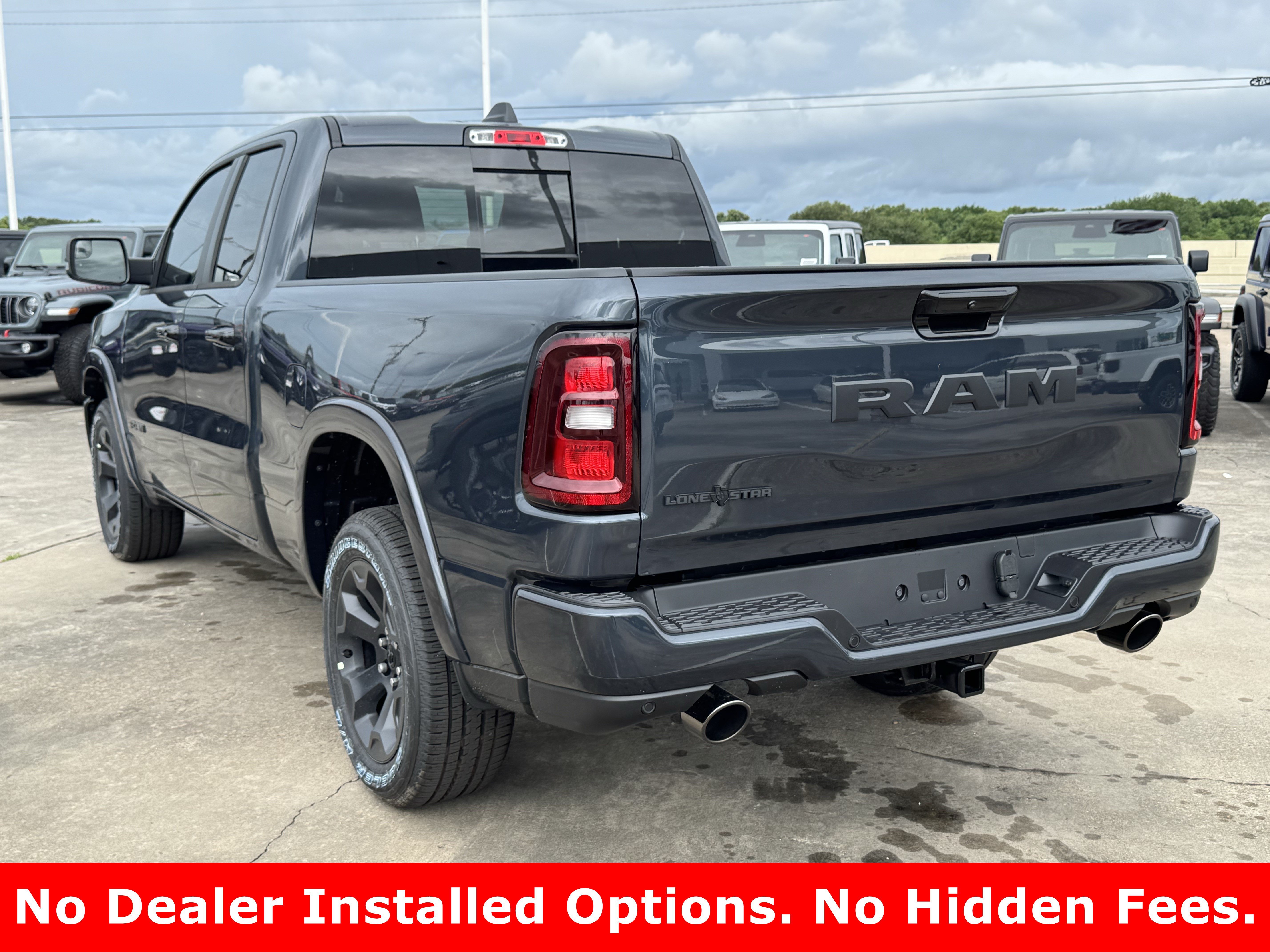 New 2026 Forged Blue Metallic Exterior Paint RAM Lone Star image 7