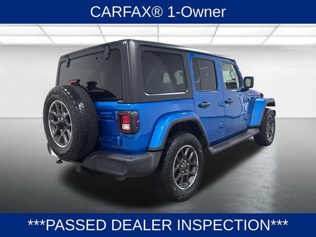 Used 2021 Blue Jeep Unlimited Sport S image 8