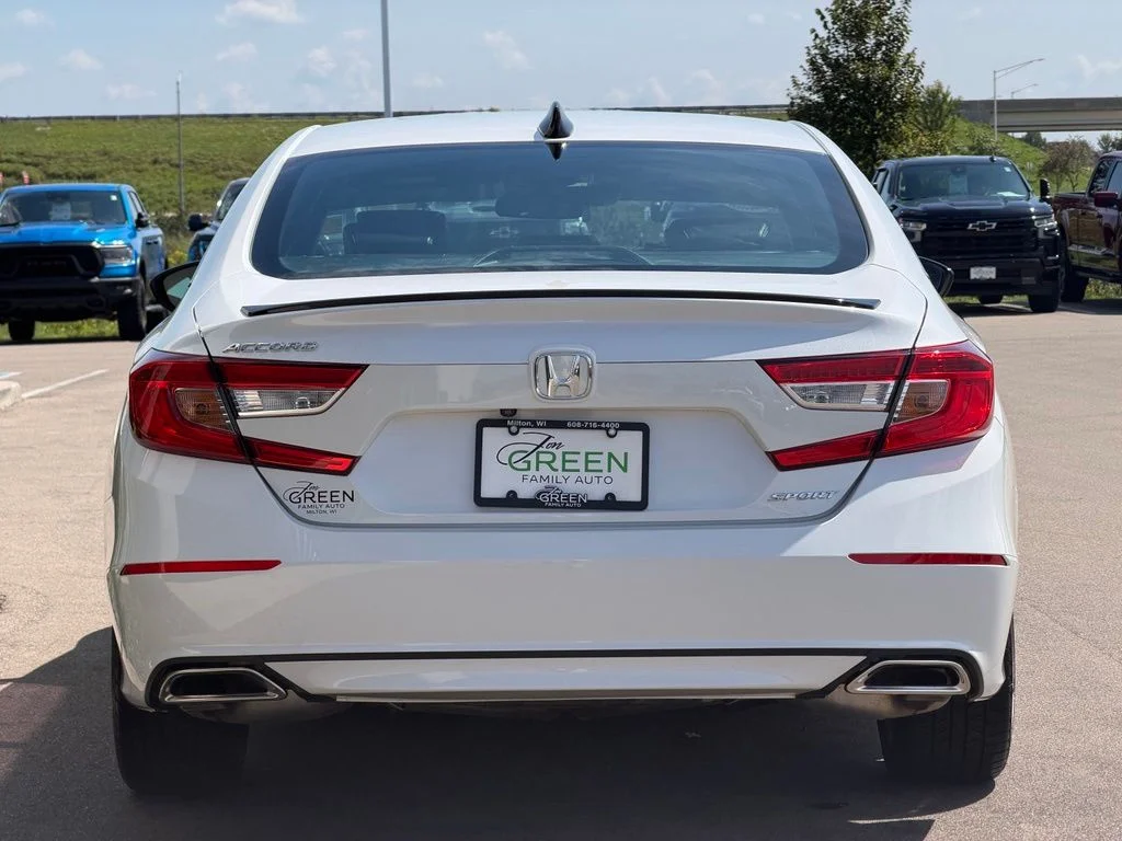 Used 2021 White Honda Sport image 8
