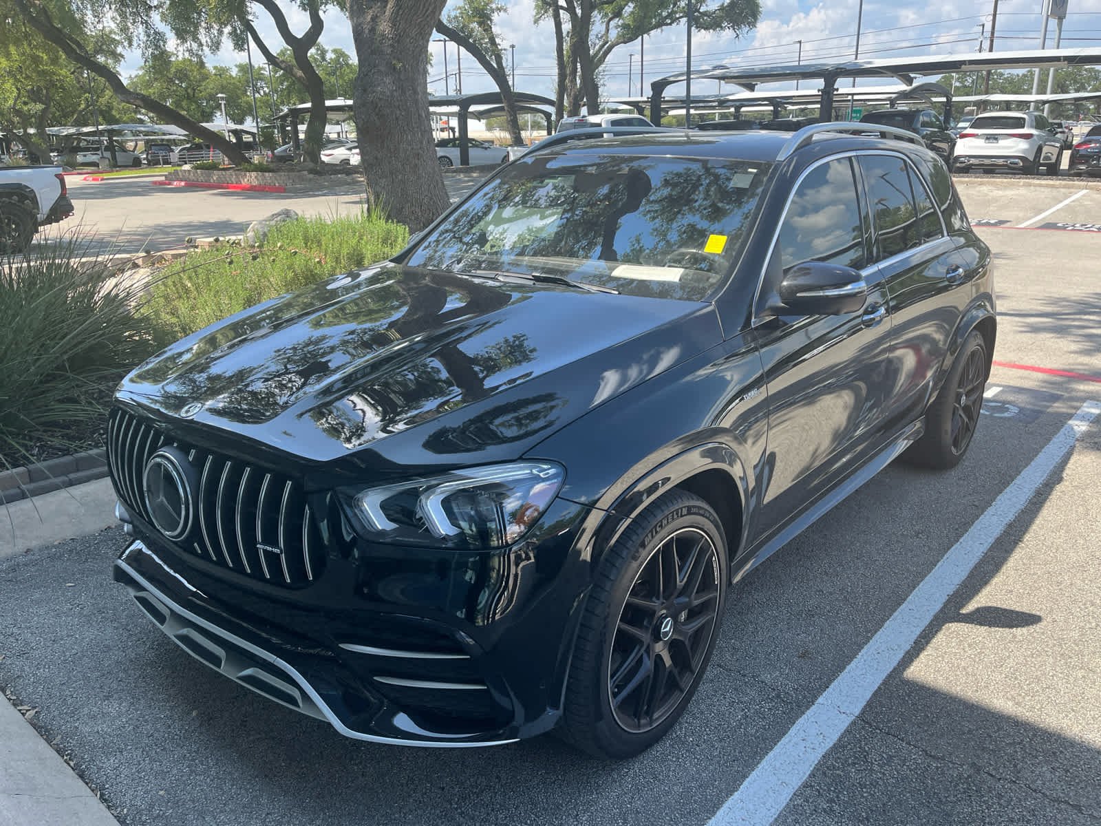 Certified Used 2021 Obsidian Black Metallic Mercedes-Benz AMG® GLE 53 image 6