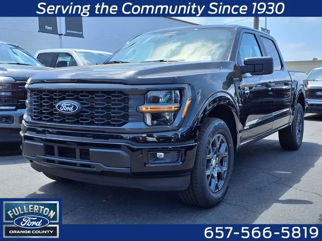 New 2026 Agate Black Metallic Ford STX® image 1