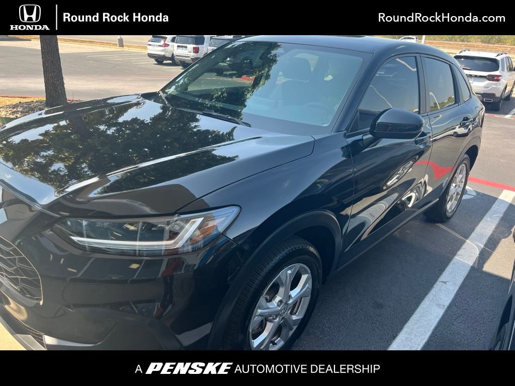 Certified Used 2024 Crystal Black Pearl Honda 5DR 2WD LX image 1