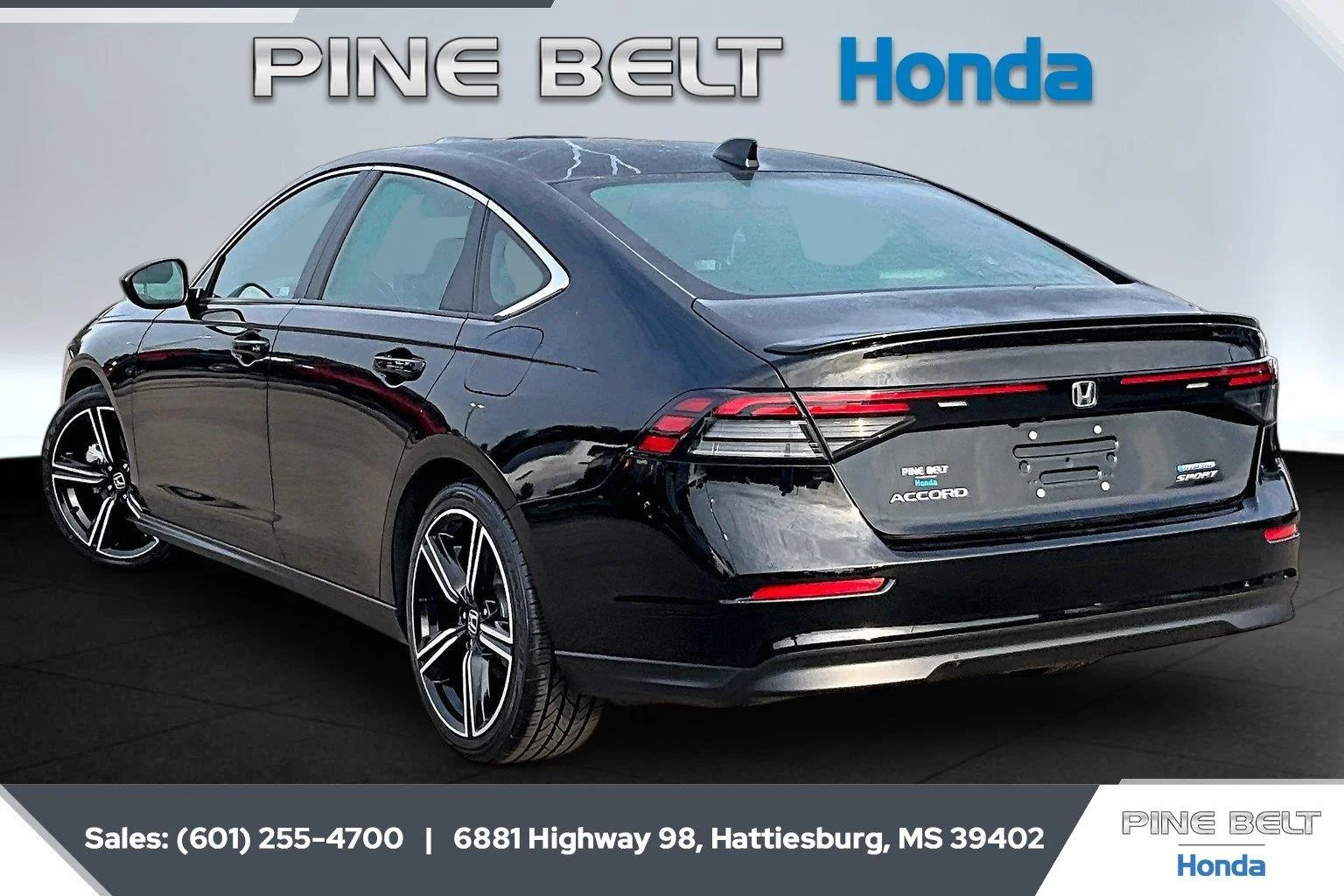 Used 2023 Crystal Black Pearl Honda Sport image 2