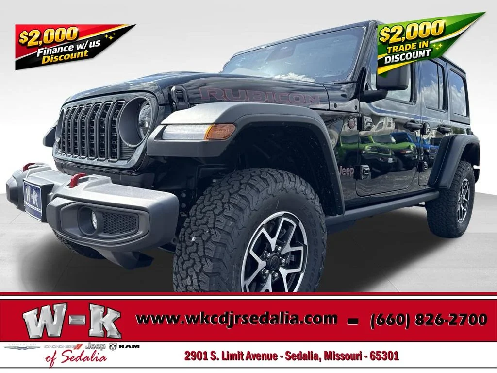 New 2026 Black Jeep Rubicon image 13