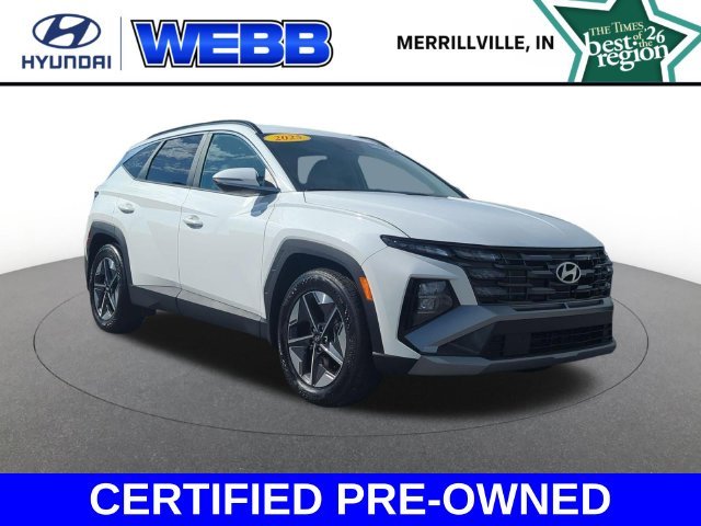 Certified Used 2025 White Hyundai SEL Convenience image 1