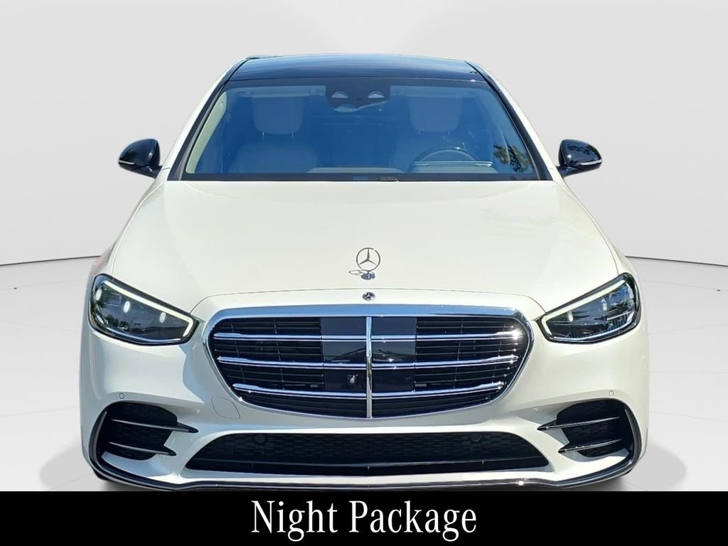 Certified Used 2023 White Mercedes-Benz S 580 image 2