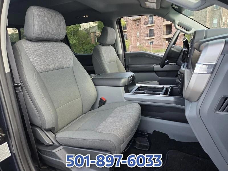 Used 2024 Blue Metallic FORD XLT 4WD CREW CAB 6.75