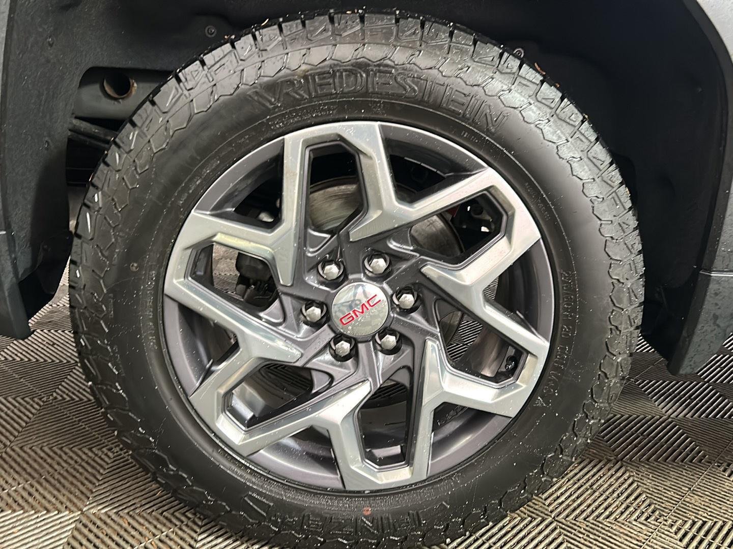 Used 2022 Titanium Rush Metallic GMC SLT image 2