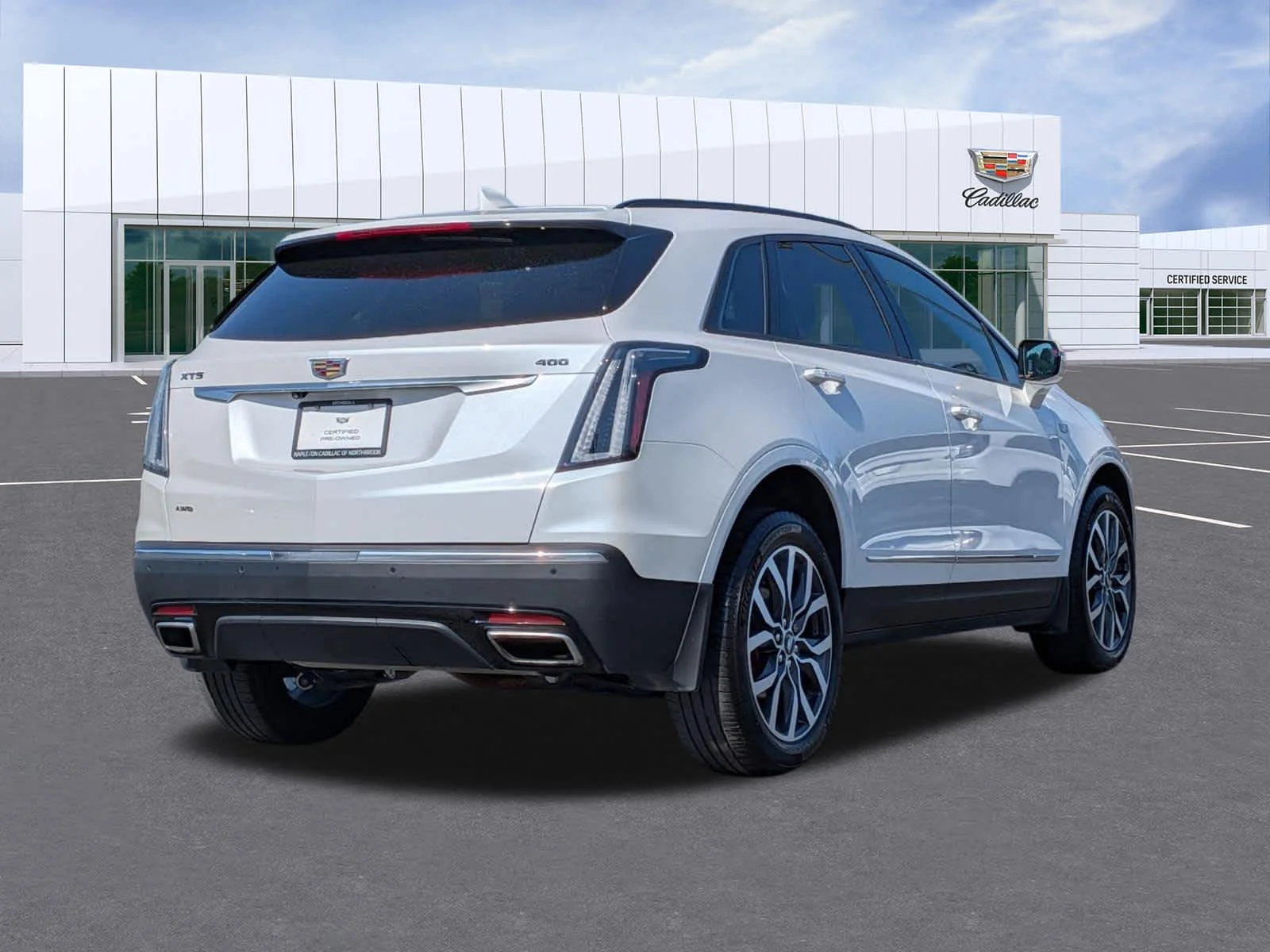 Certified Used 2023 Crystal White Tricoat Cadillac Sport image 5