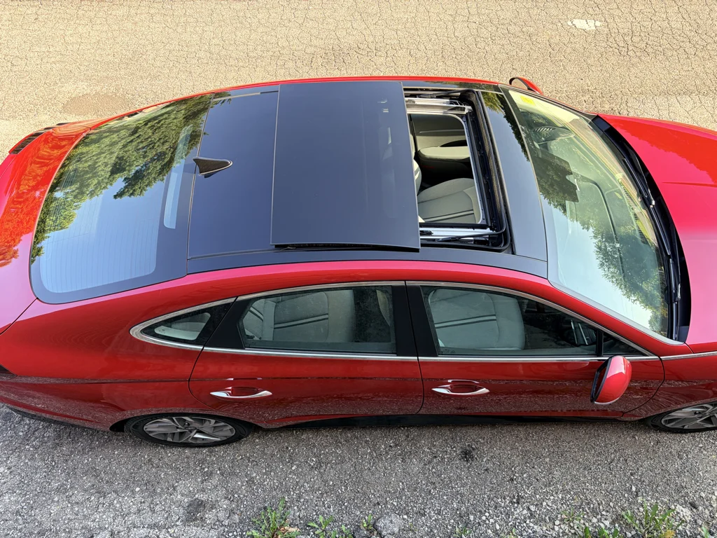Used 2020 Calypso Red Hyundai SEL image 9