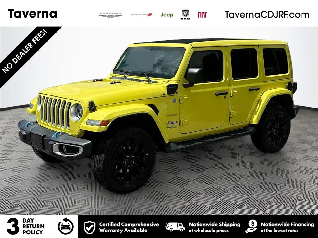 Used 2022  Jeep Unlimited Sahara 4xe image 1