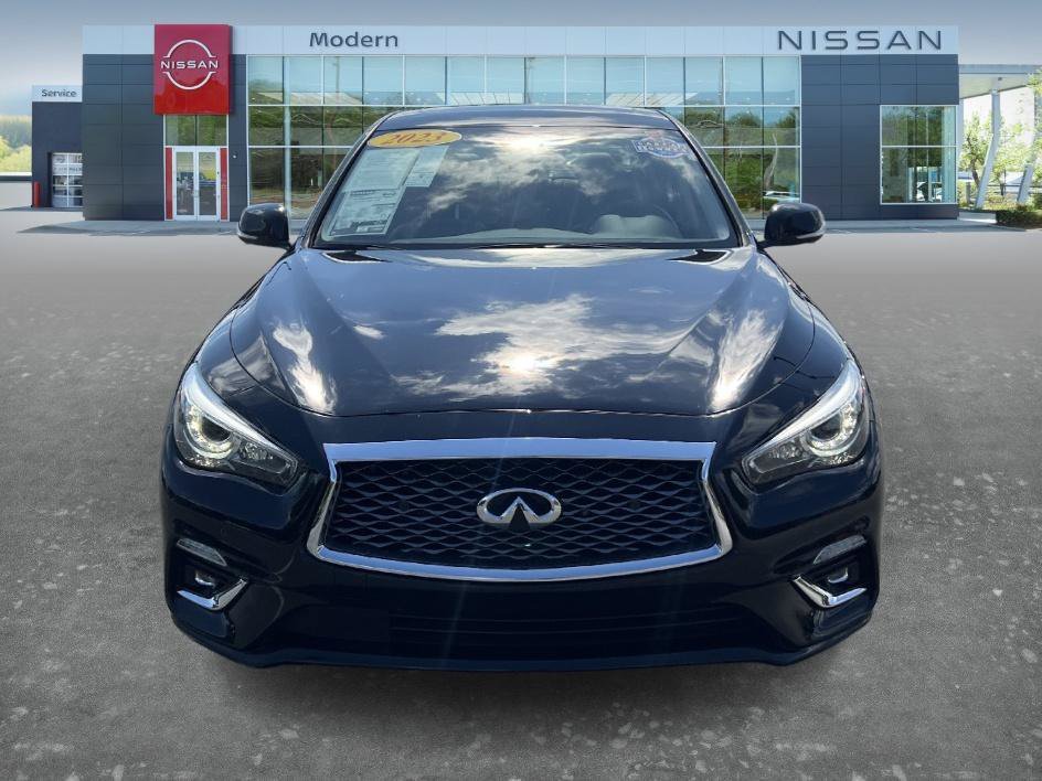 Used 2023 Black Obsidian INFINITI LUXE image 2