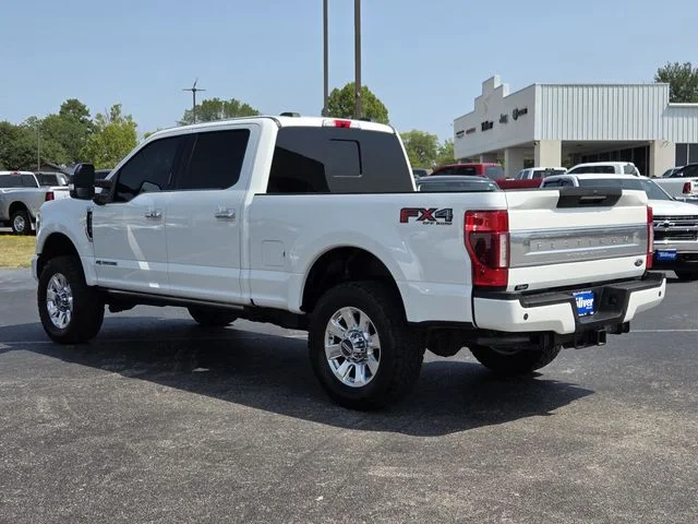 Used 2021 White Metallic Ford Platinum image 5