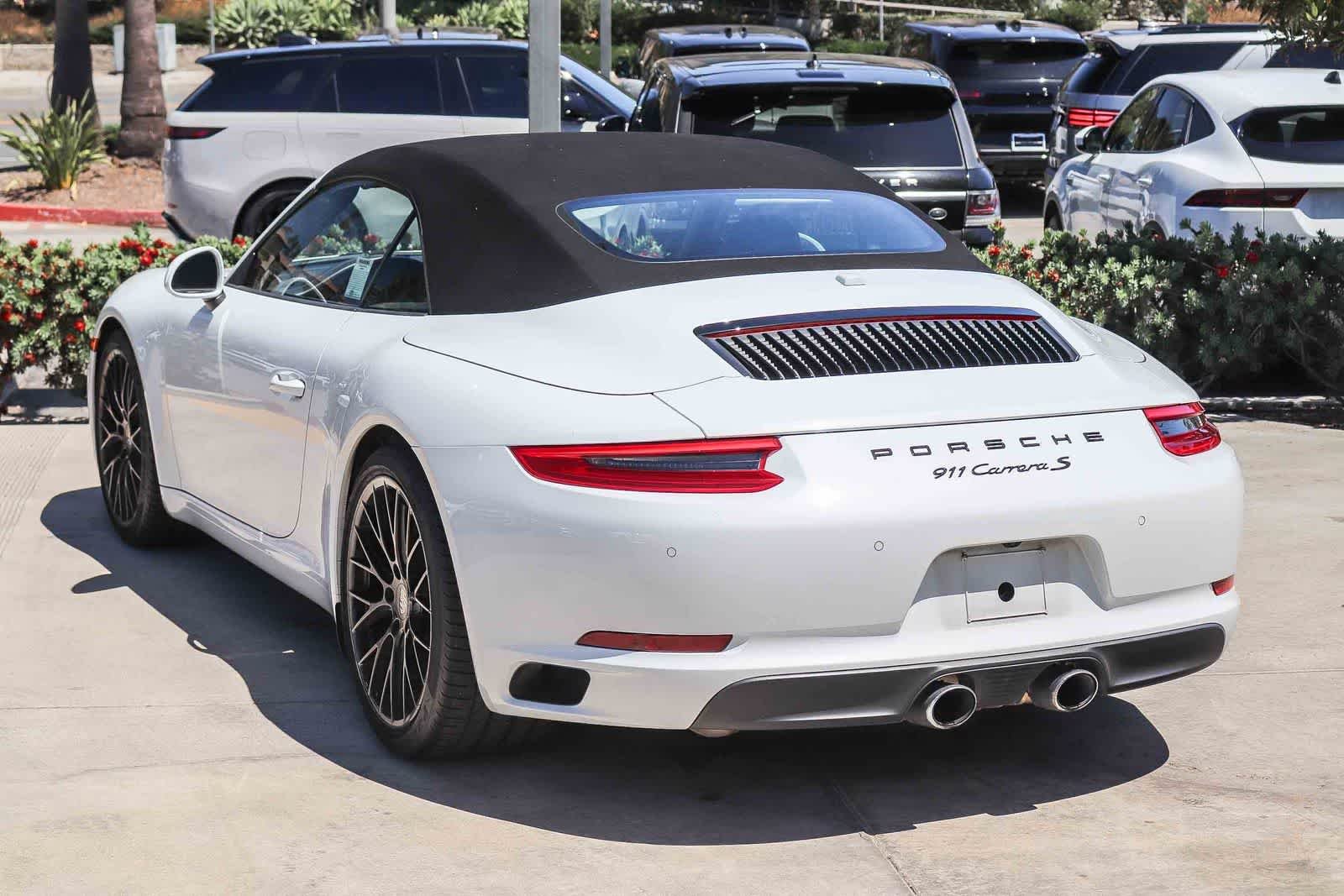 Used 2017 White Porsche Carrera S image 4