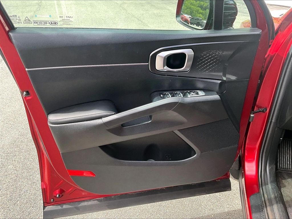 Used 2021 Passion Red Tintcoat Kia S image 9