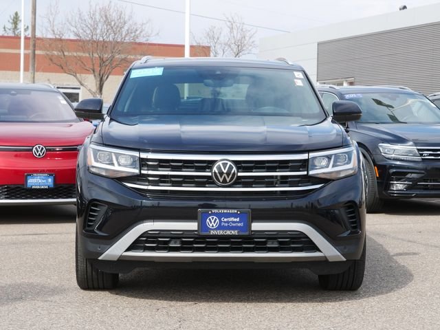 Certified 2023 Volkswagen Atlas Cross Sport SEL with VIN 1V2BE2CA3PC214076 for sale in Inver Grove Heights, Minnesota