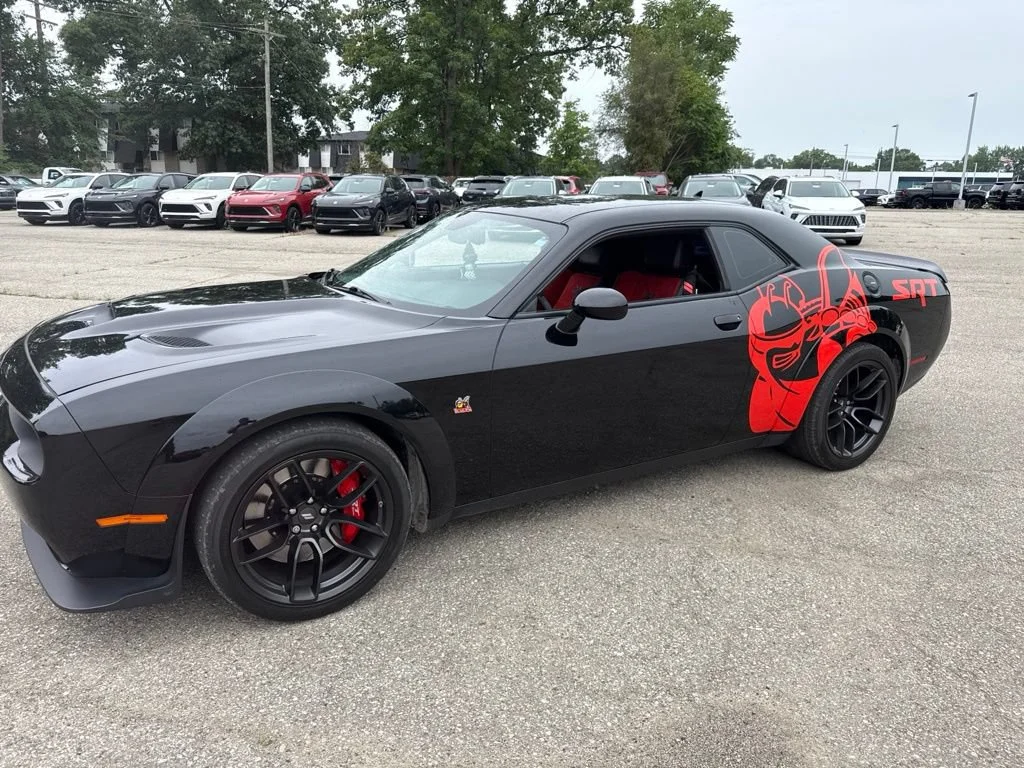 Certified Used 2022 Black Dodge R/T Scat Pack Widebody image 5
