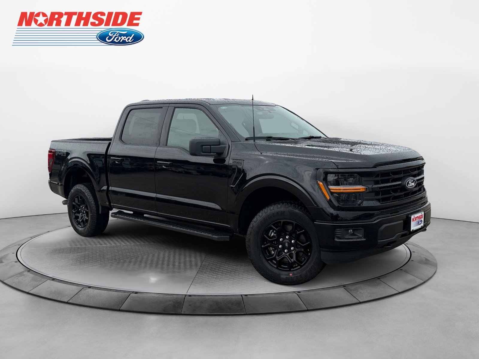 New 2026 Agate Black Metallic Ford XLT image 1