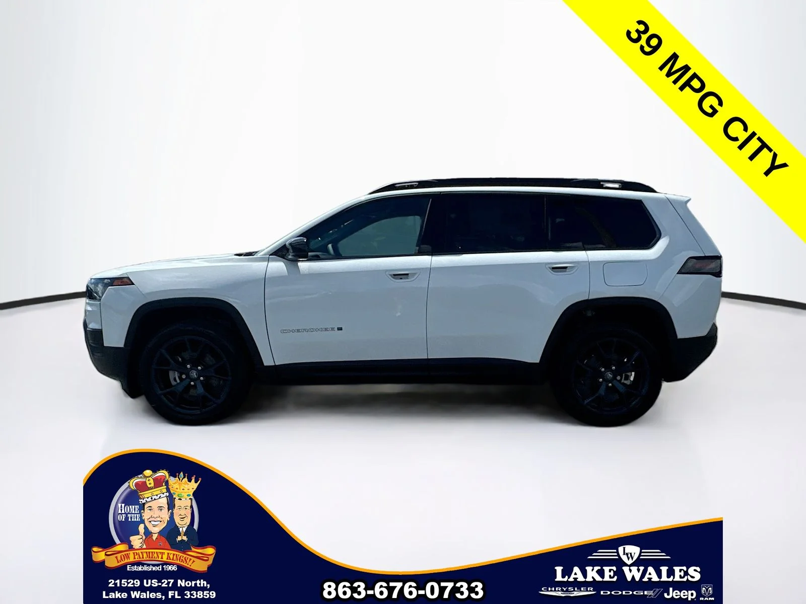 New 2026 Bright White Clear-Coat Exterior Paint Jeep  image 3