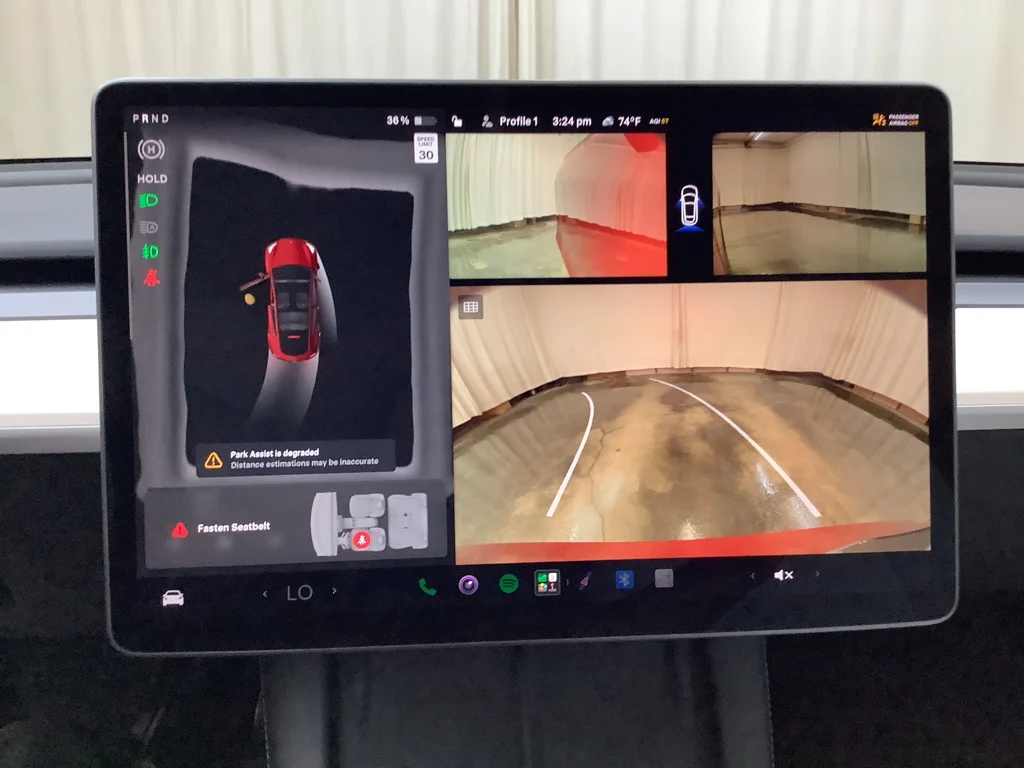 Used 2023 Red Multi-Coat Tesla Long Range image 17