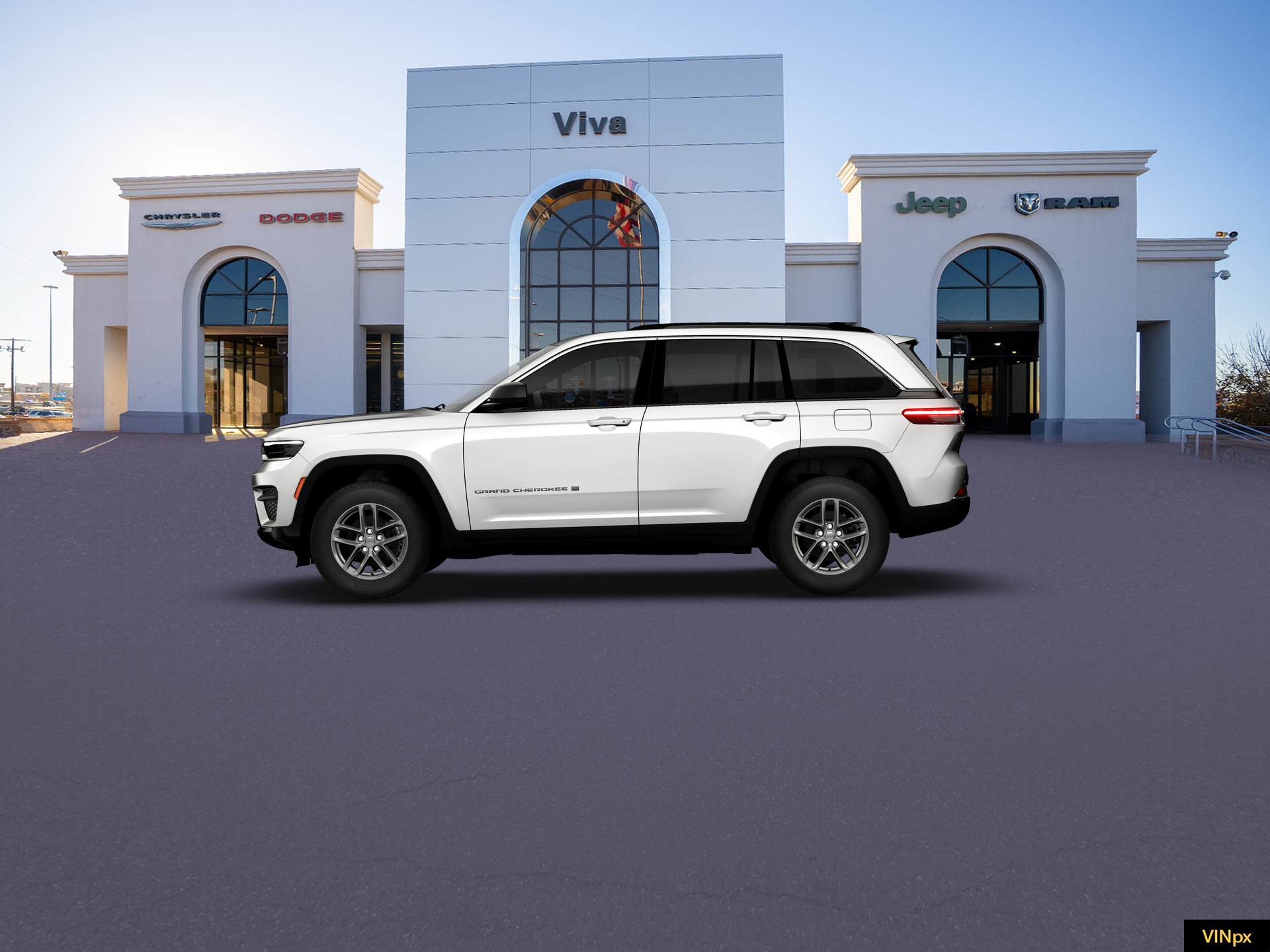New 2026 Bright White Clearcoat Jeep Laredo X image 3