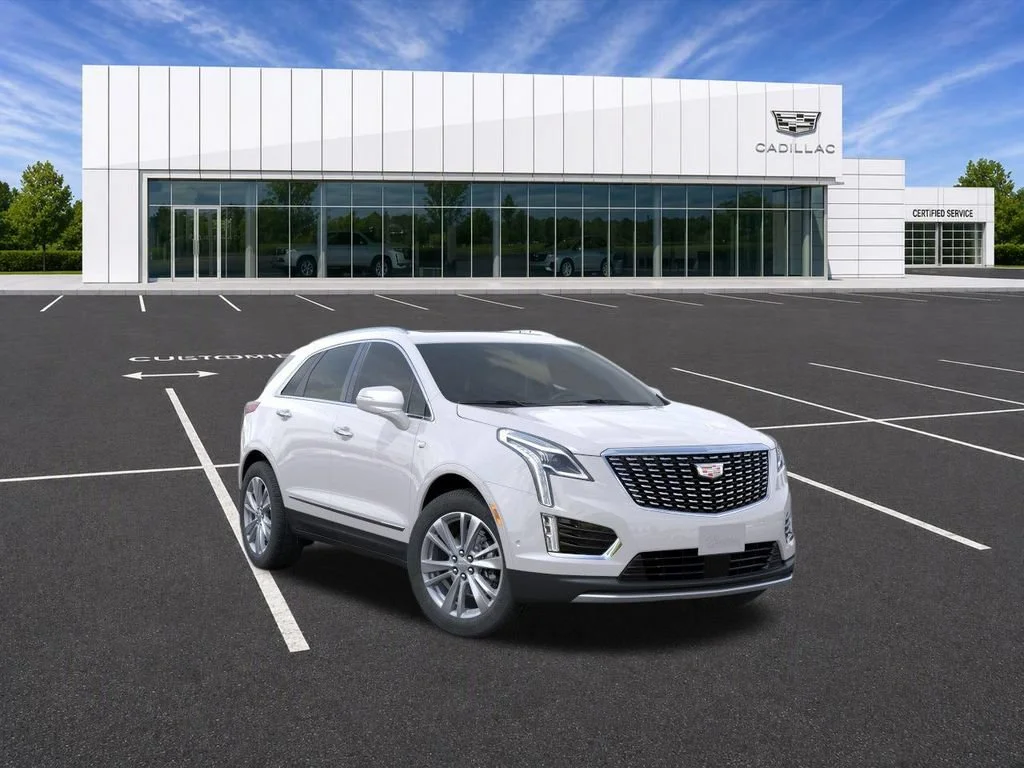 New 2026 Crystal White Tricoat Cadillac Premium Luxury image 1
