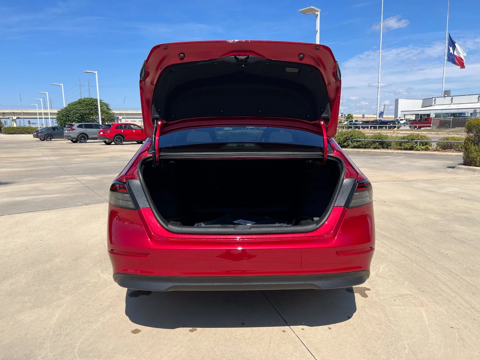 New 2026 Radiant Red Metallic Honda SE image 4