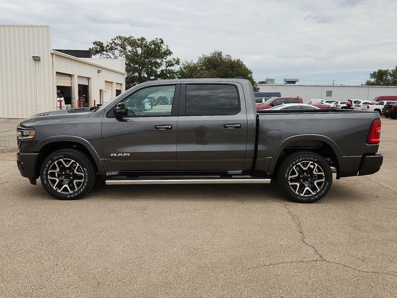 New 2026 Granite Crystal Metallic Clear-Coat  Paint Ram LARAMIE CREW CAB 4X4 5