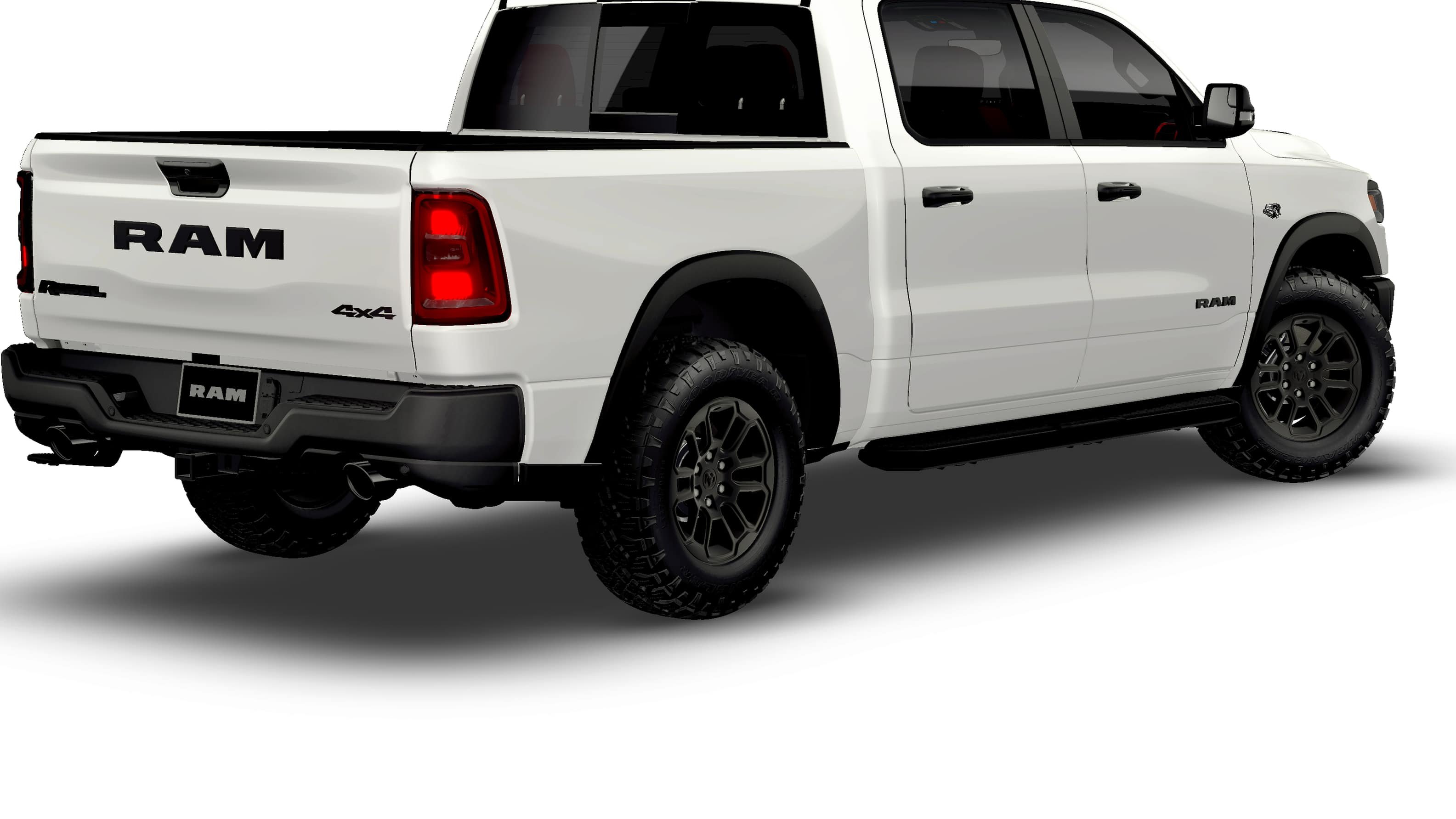 New 2026 Bright White Clear-Coat Exterior Paint RAM REBEL image 2