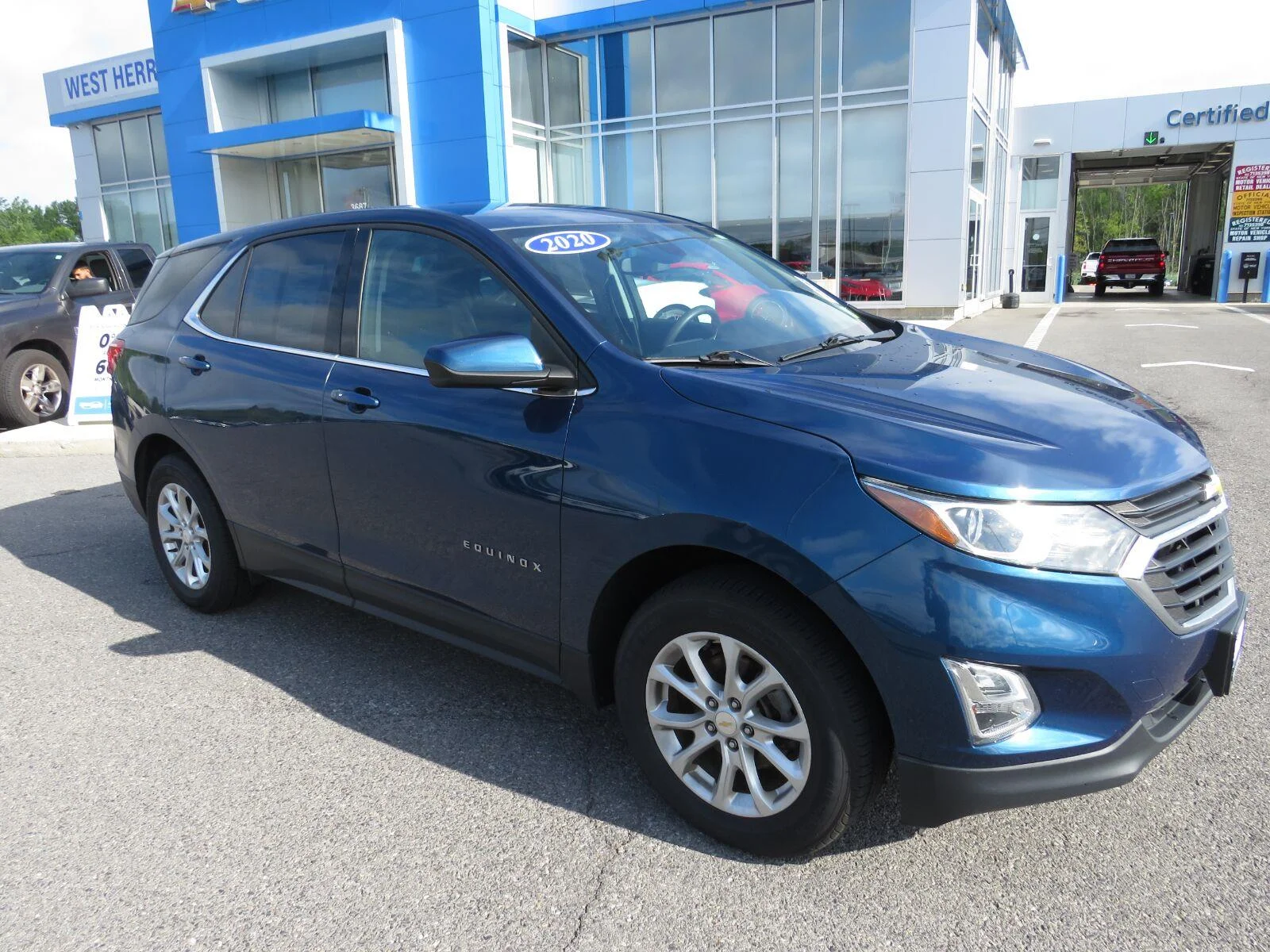 Used 2020 PACIFIC BLUE METALLIC Chevrolet LT image 4