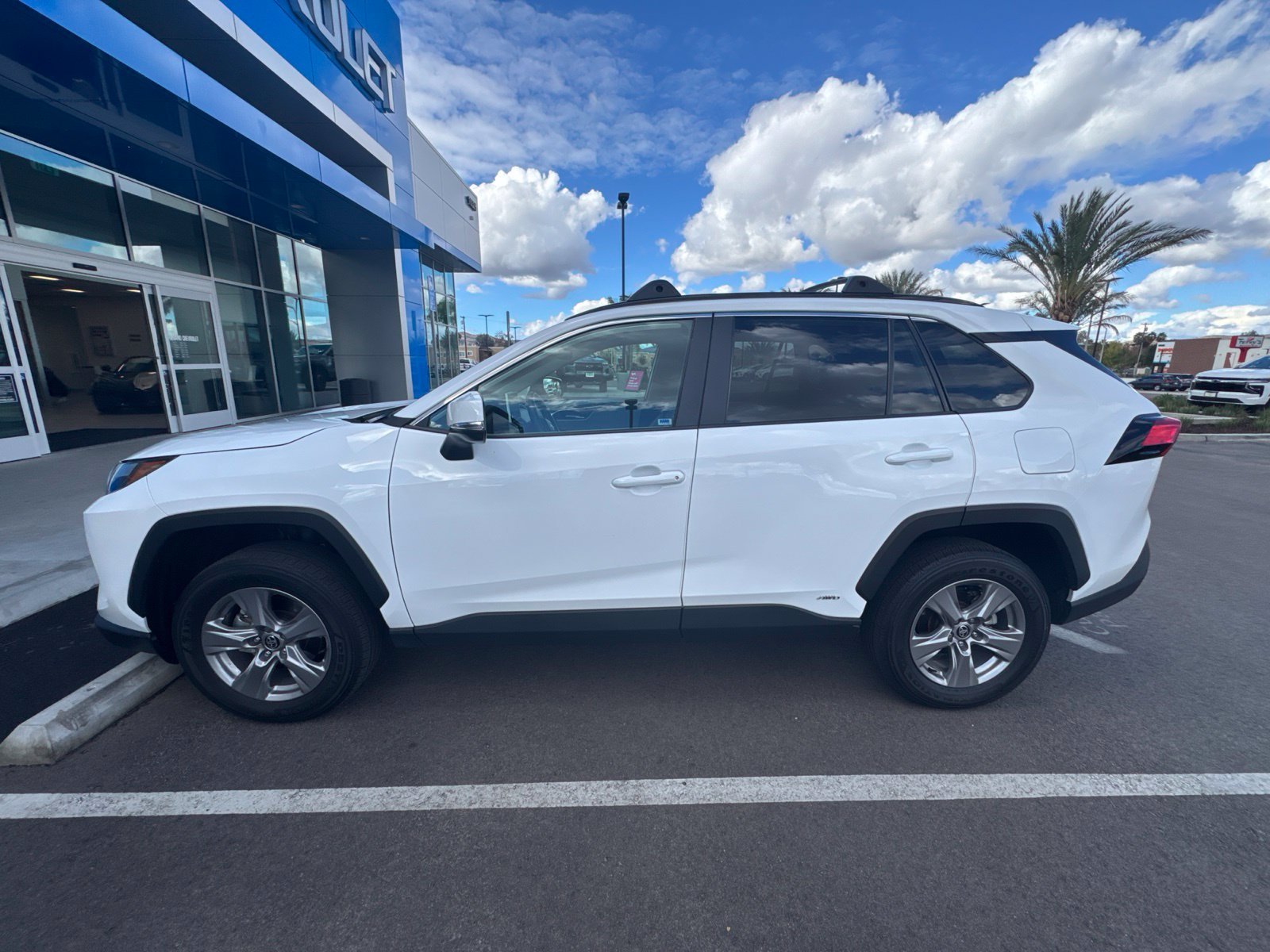 Used 2024 White Toyota XLE image 2