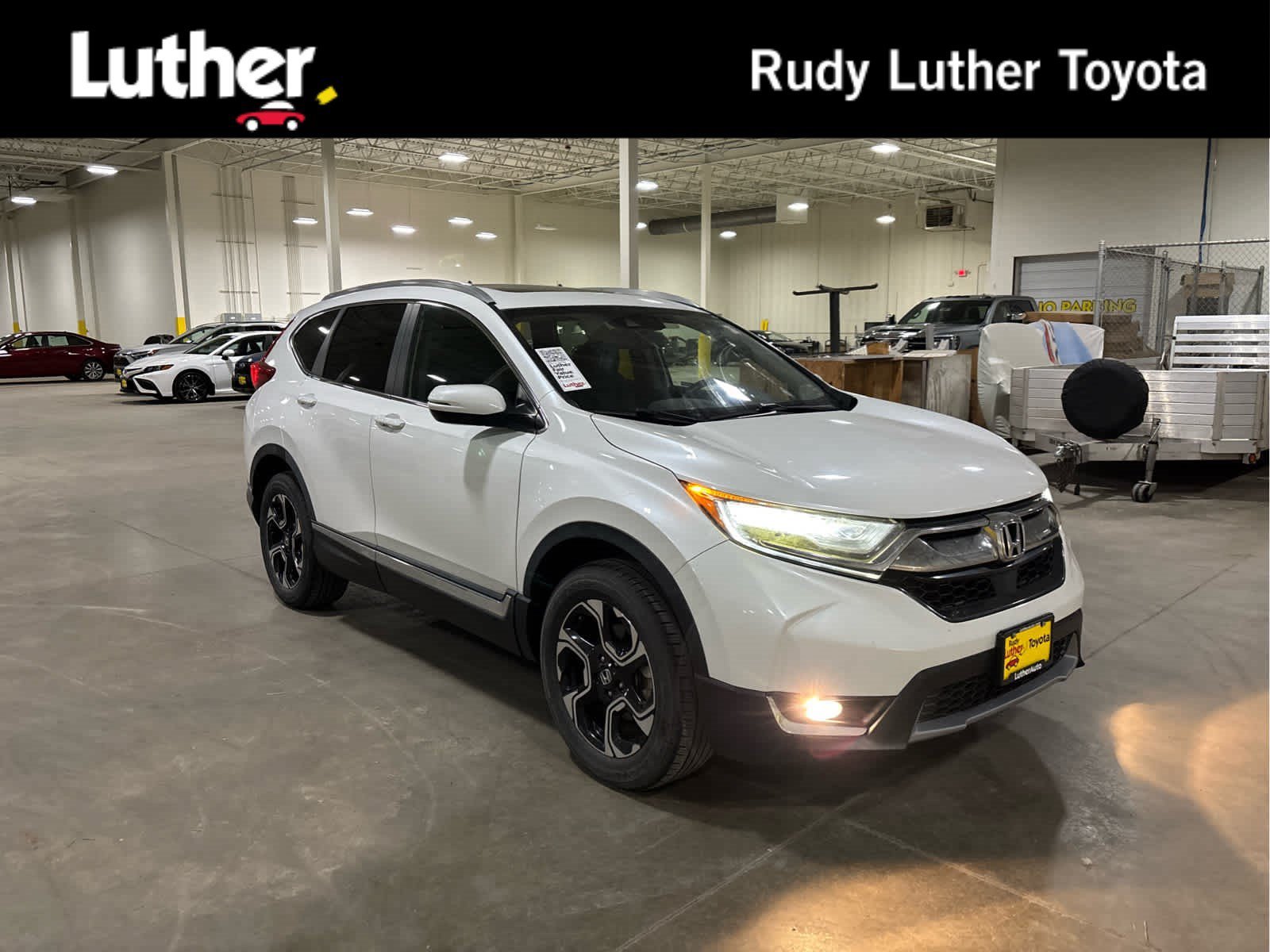 Used 2019 Platinum White Pearl Honda Touring image 1