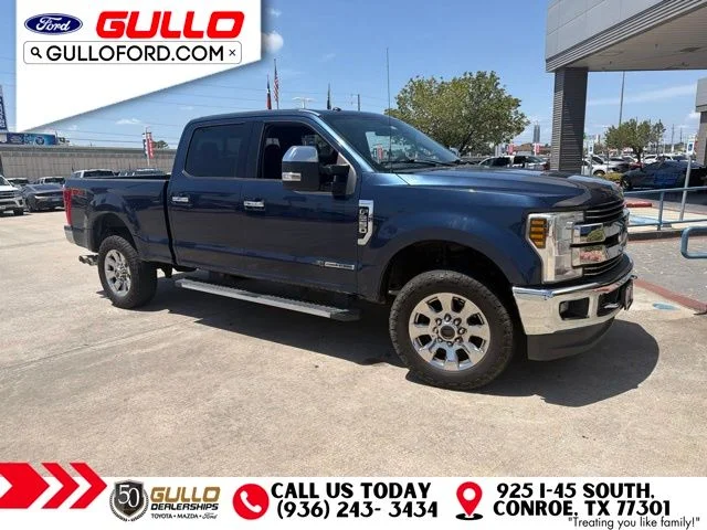 Used 2018 Blue Jeans Metallic Ford Lariat image 3