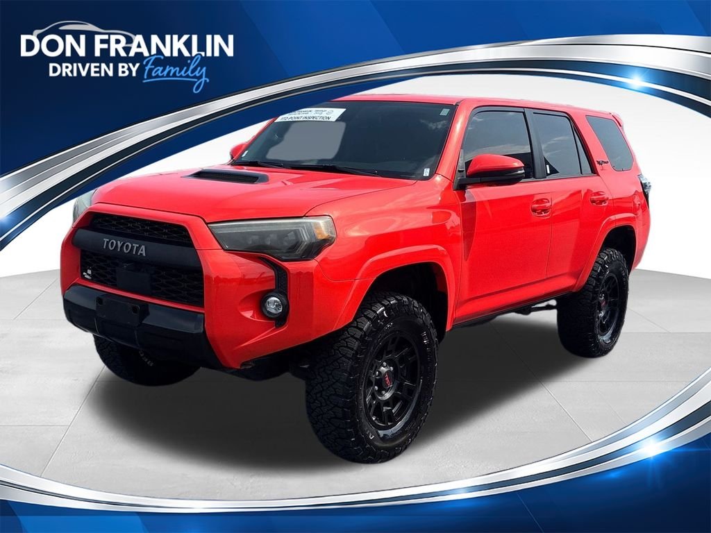 Used 2023 Orange Toyota TRD Pro image 1