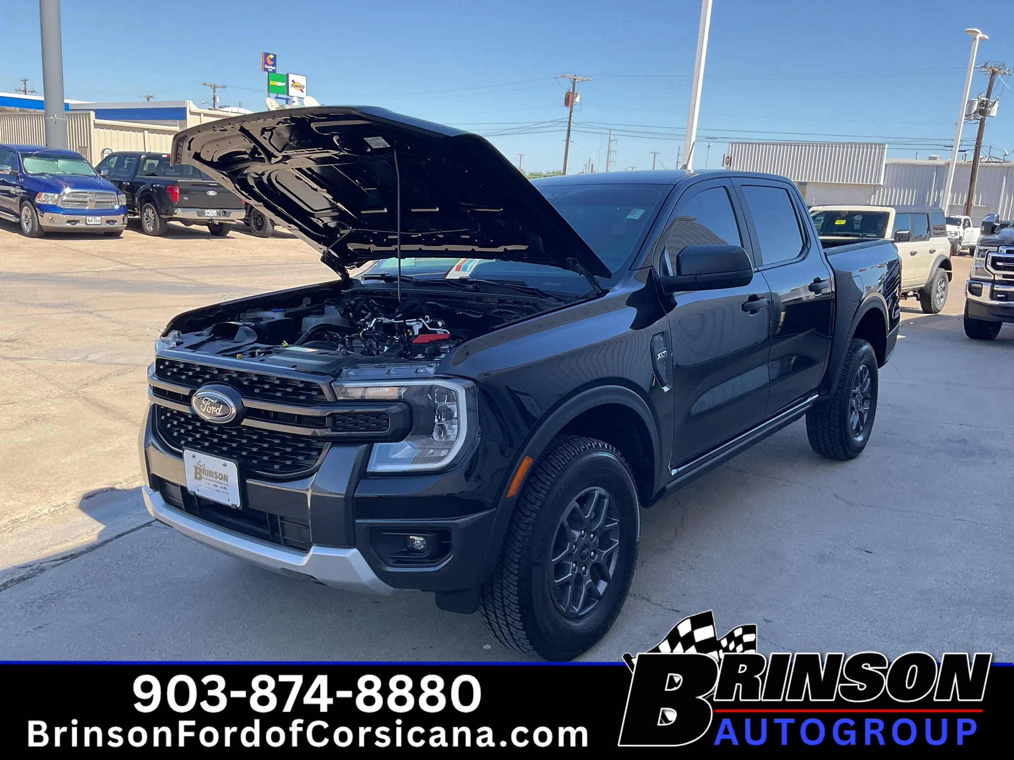 Used 2025 Shadow Black Ford XLT image 12