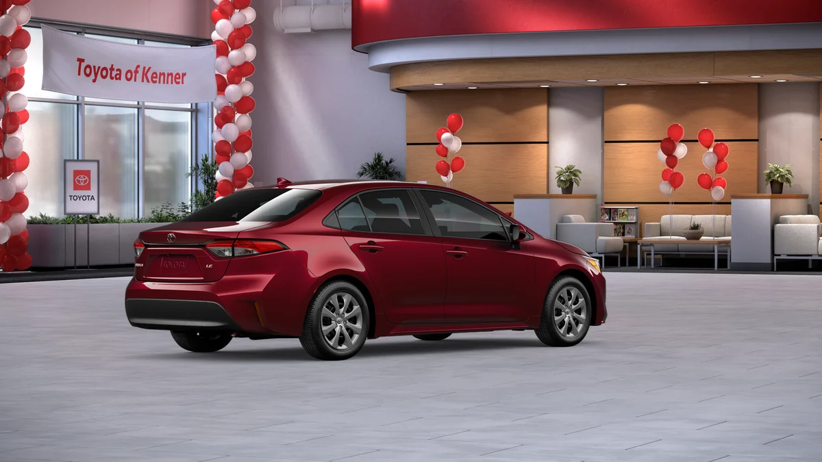 New 2026 Ruby Flare Pearl Toyota LE image 10