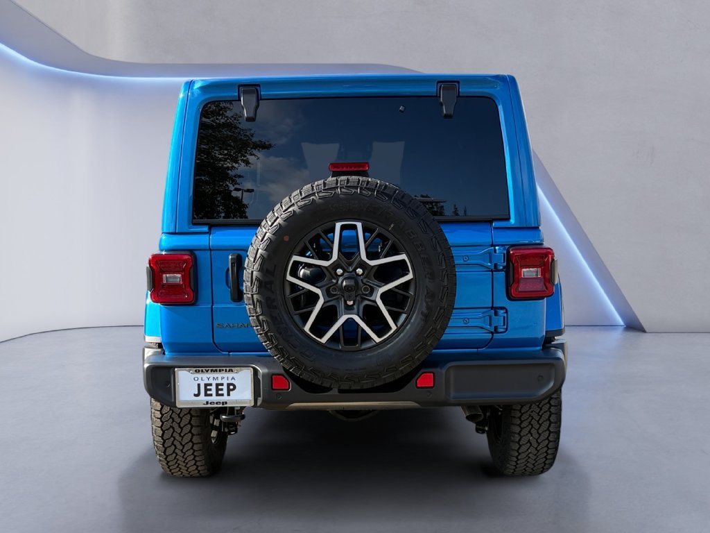 New 2027 Hydro Blue Pearl-Coat Paint Jeep Sahara image 4