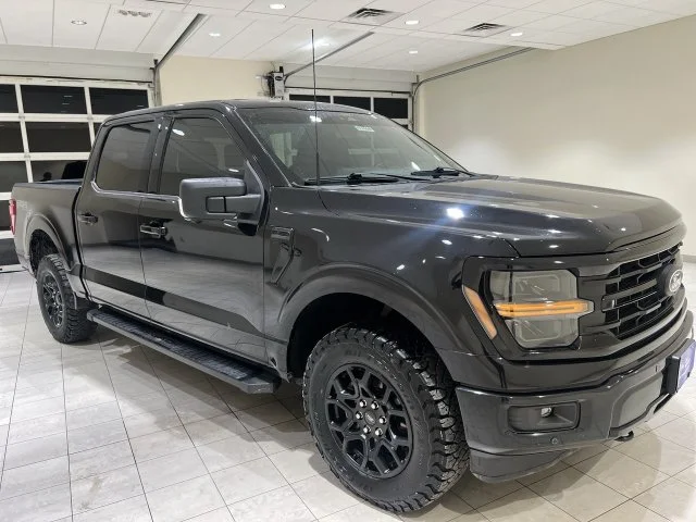 Certified Used 2024 Black Metallic Ford XLT image 7