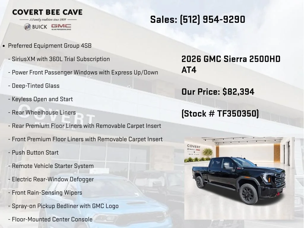 New 2026 Onyx Black GMC AT4 image 7