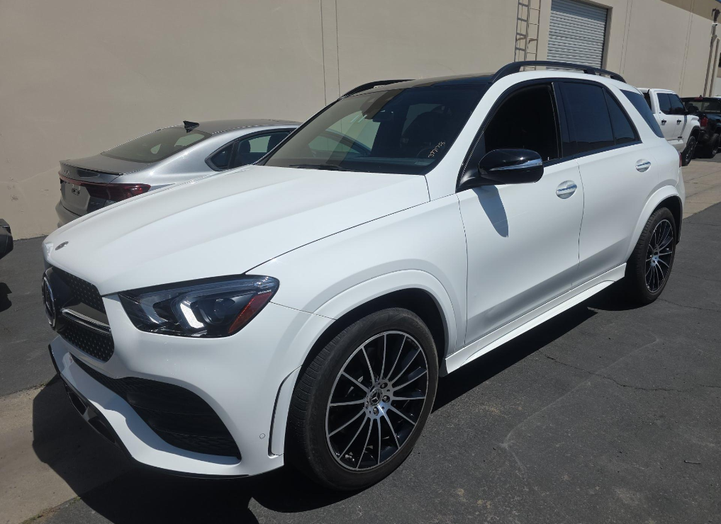 Used 2022 Polar White Mercedes-Benz GLE 450 image 1