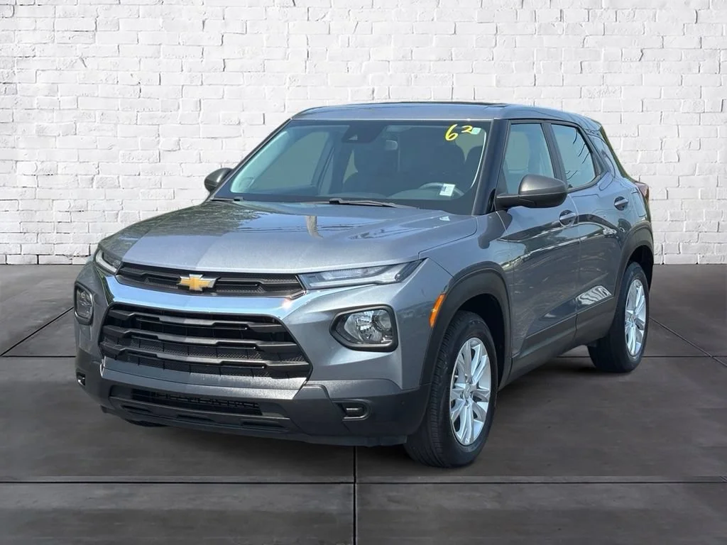 Used 2021 SATIN STEEL METALLIC Chevrolet LS image 2