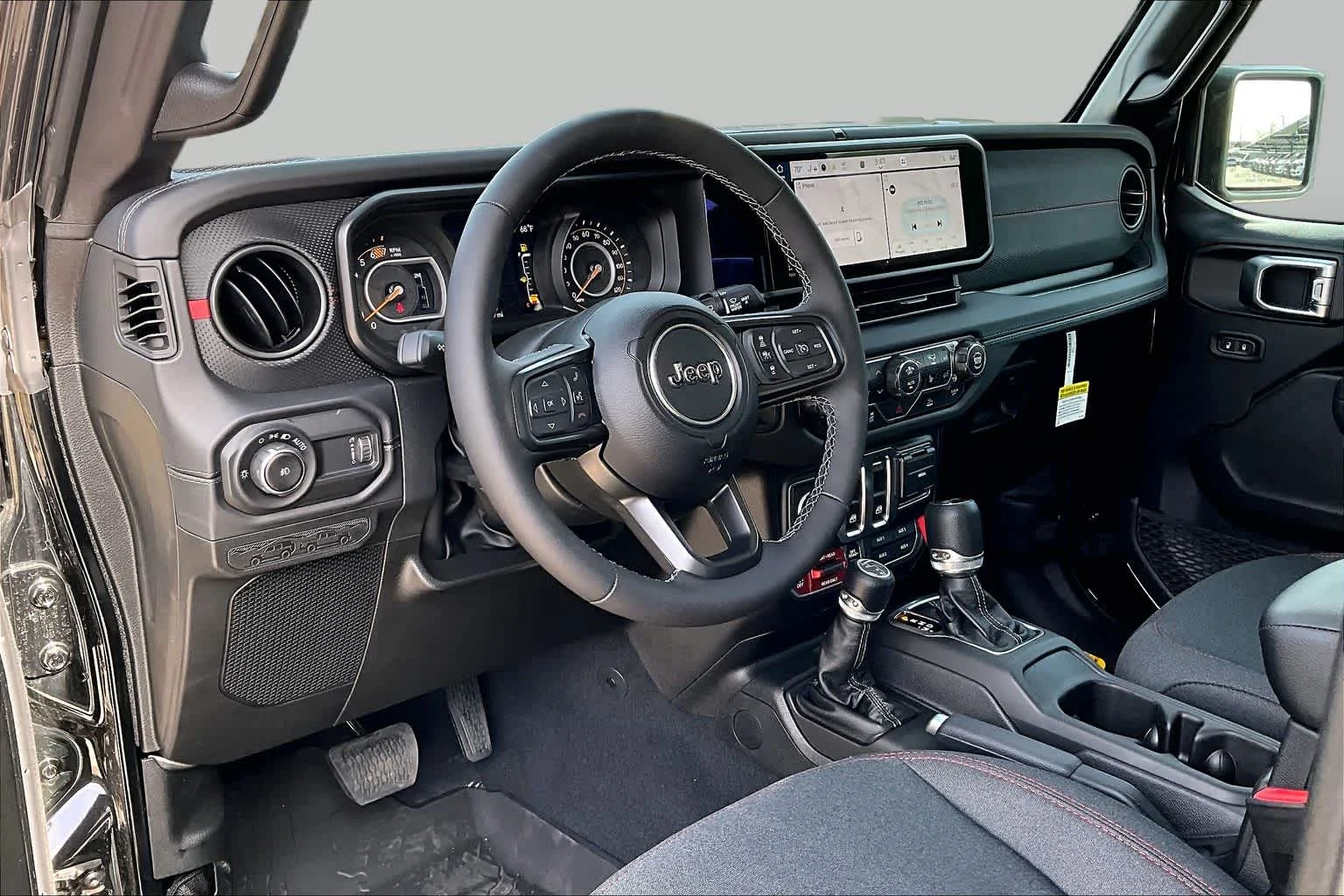 New 2026 Black Clear-Coat Exterior Paint Jeep Rubicon image 8