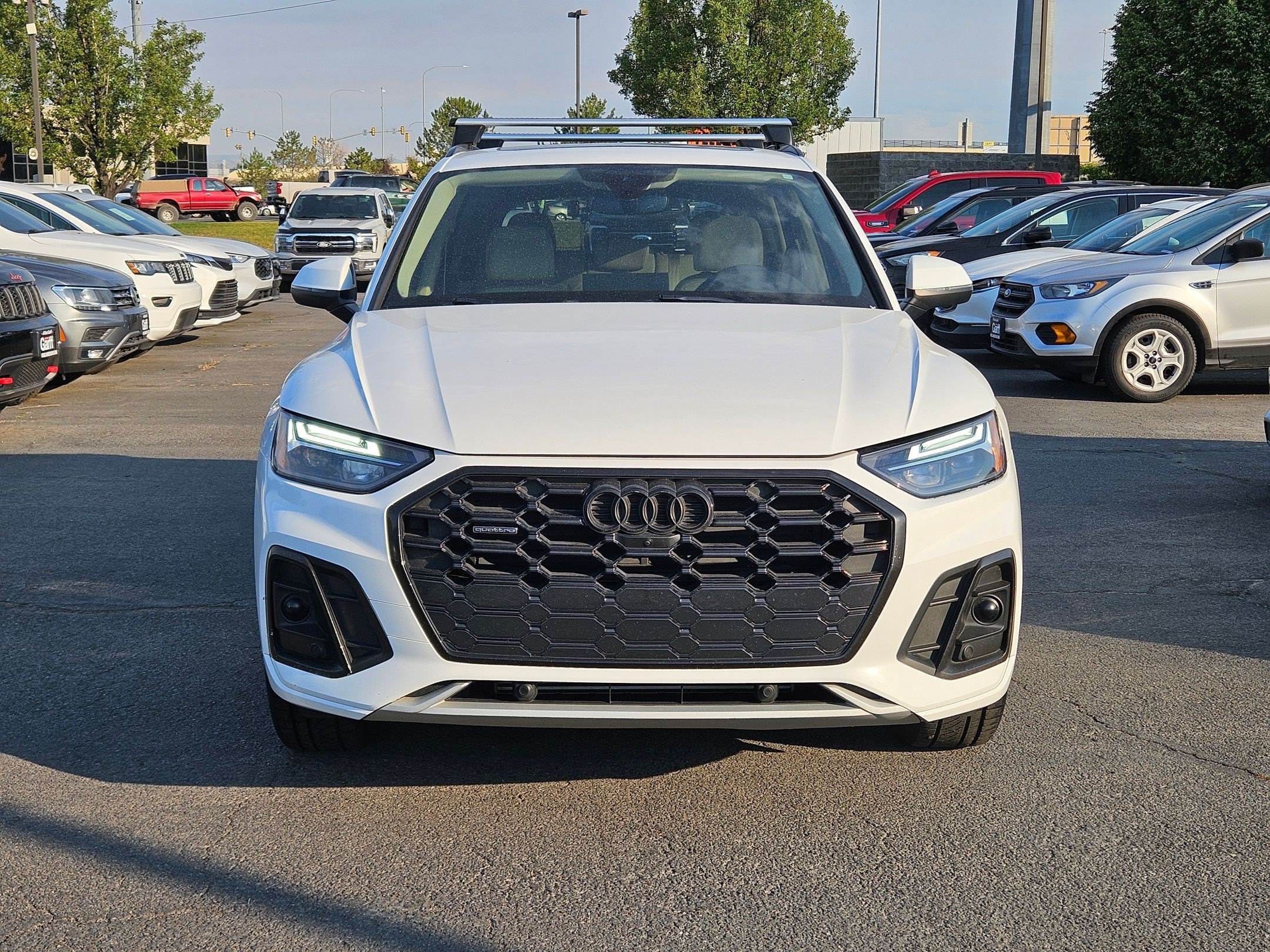 Certified Used 2022 Ibis White Audi S line Premium Plus image 9