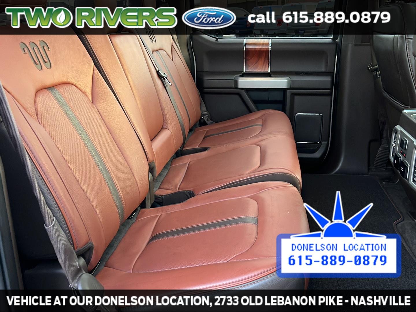 Used 2018 White Gold/Stone Gray Ford King Ranch image 43