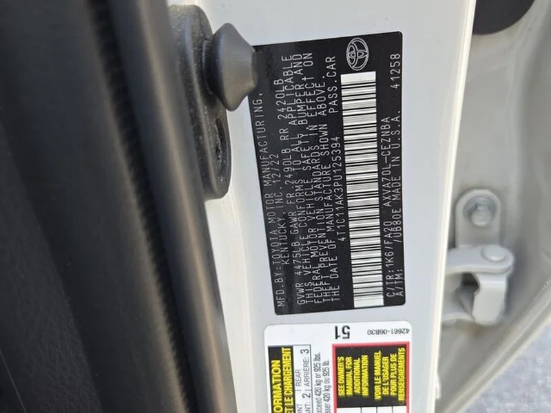 Used 2023 Ice Edge Toyota LE image 7