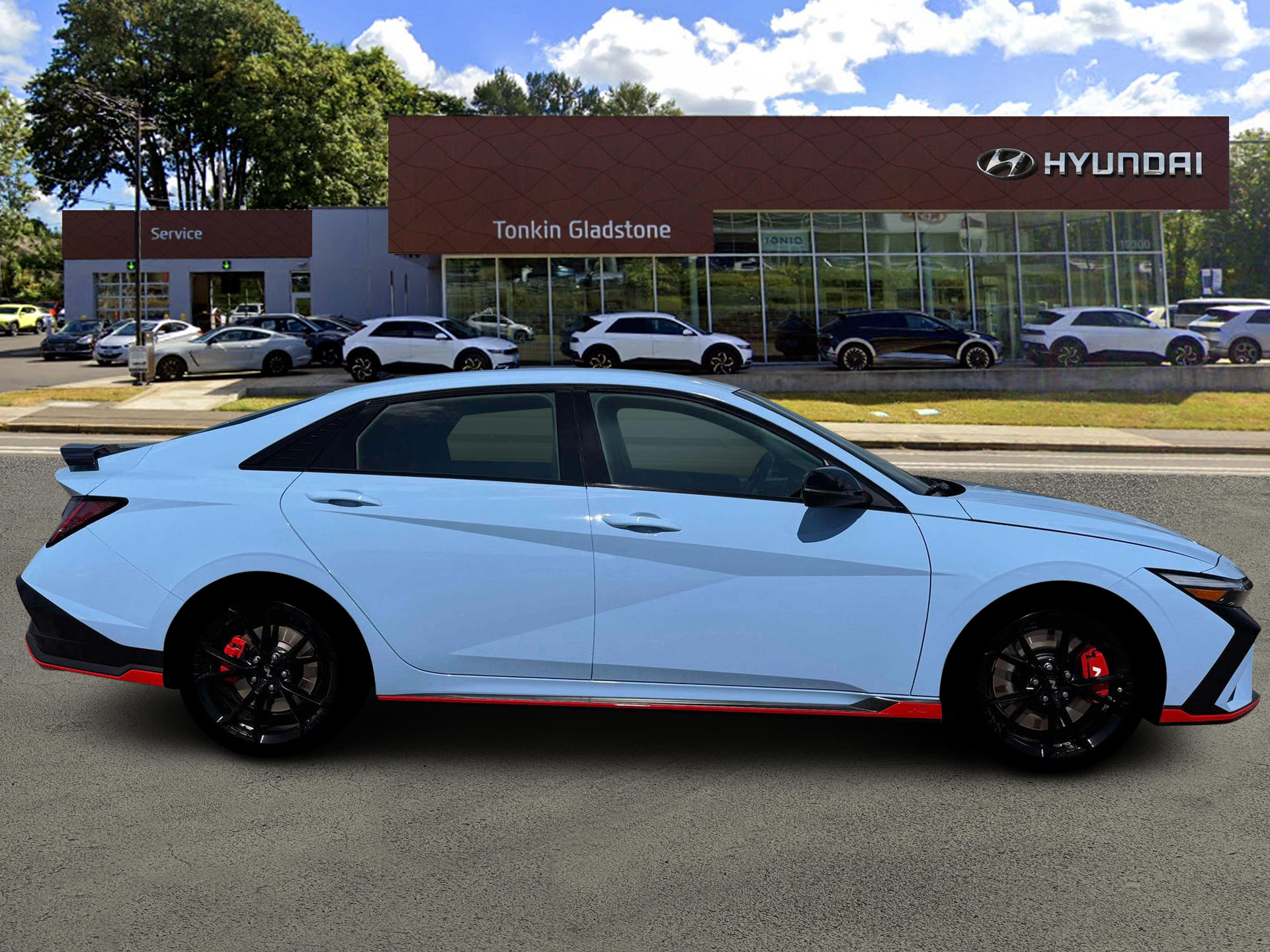 New 2026 Blue Hyundai Sedan image 9
