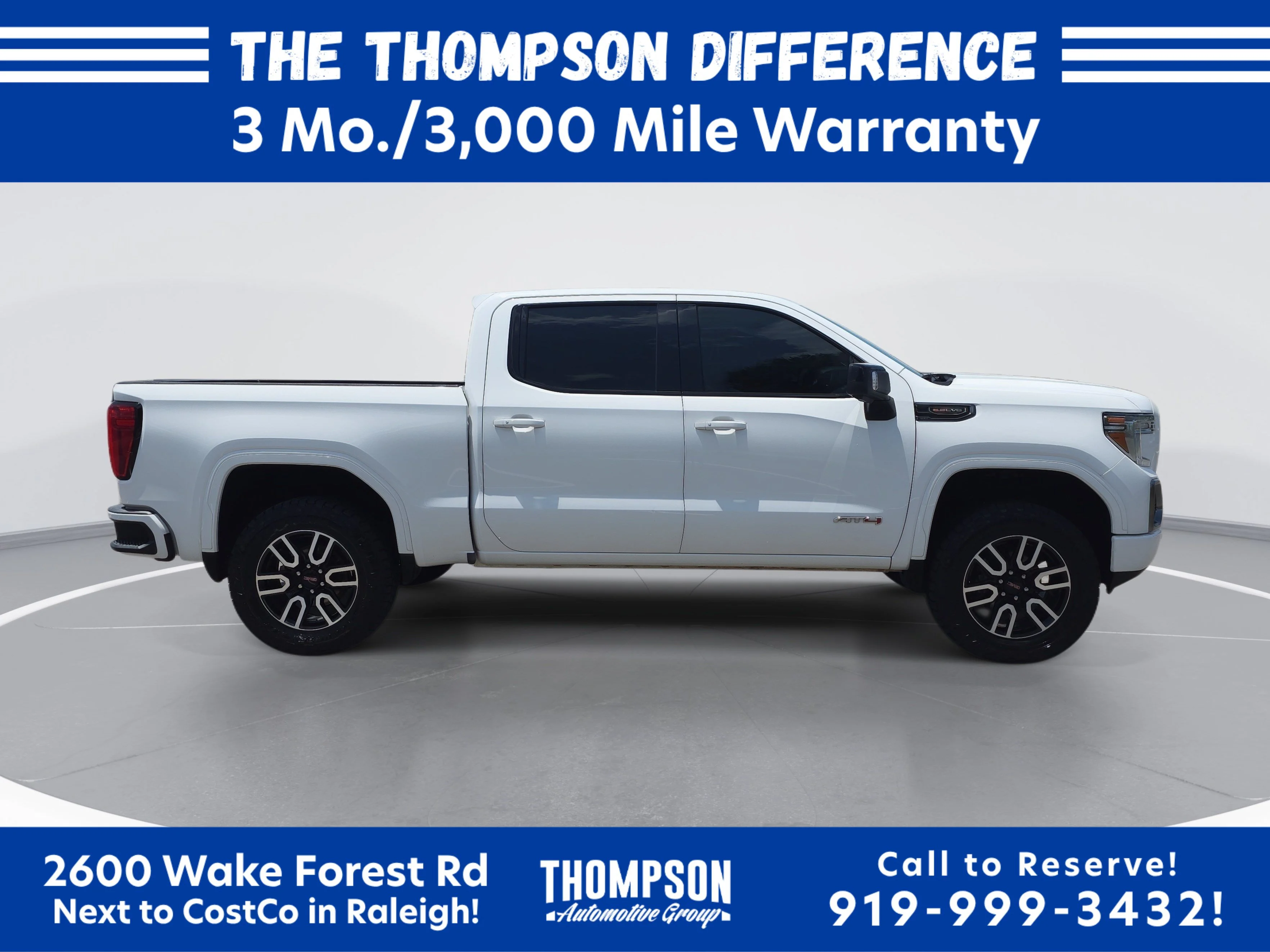 Used 2019 SUMMIT WHITE GMC AT4 image 2