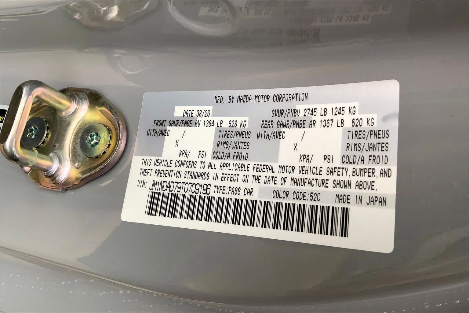 New 2026 Aero Gray Metallic Mazda Grand Touring image 21
