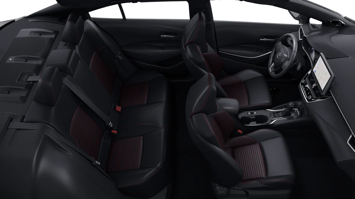 New 2026 Ruby Flare Pearl with Midnight Black Metallic roof Toyota XSE image 22